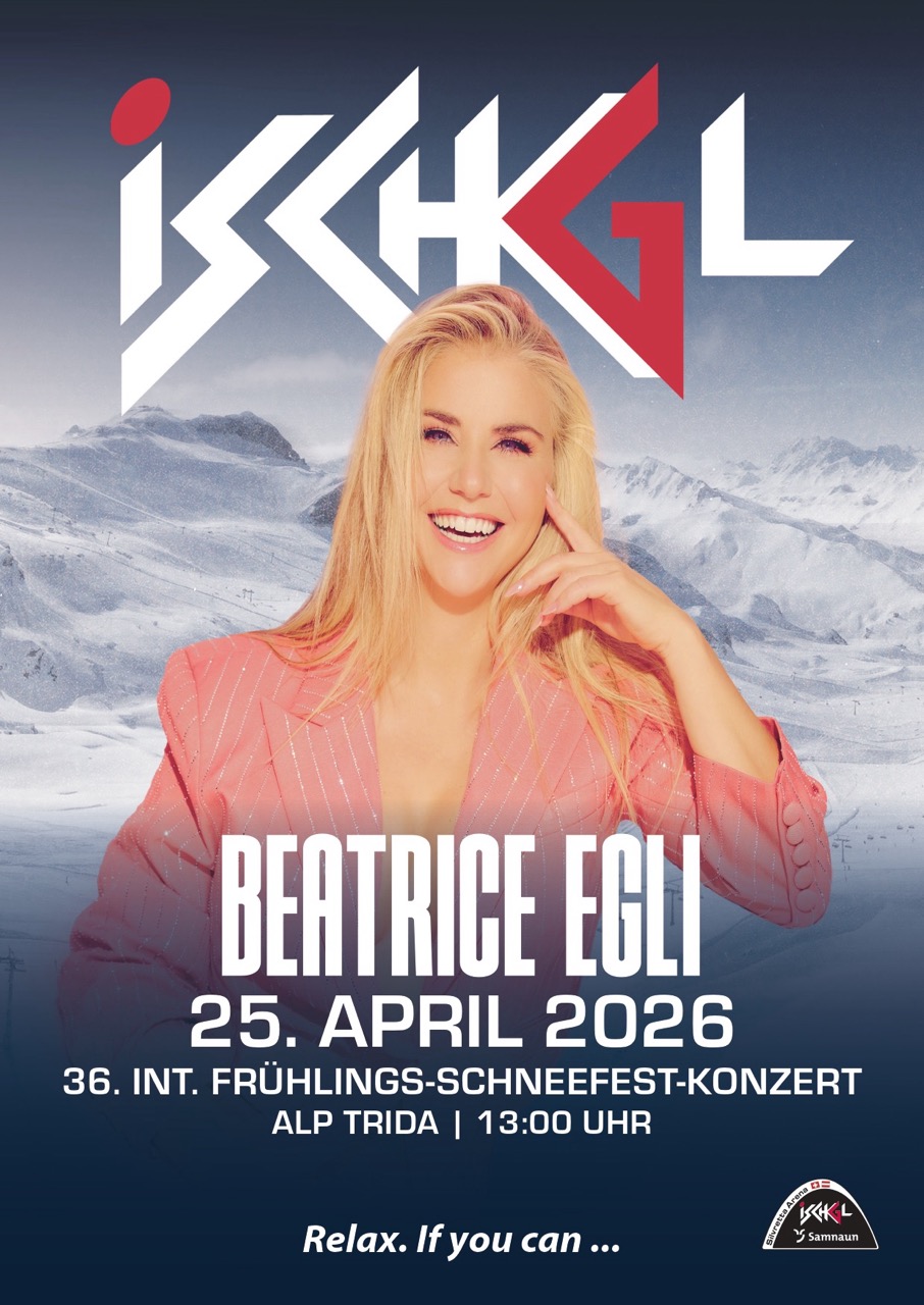 BEATRICE EGLI ZINGT OP DE ALP TRIDA IN SAMNAUN