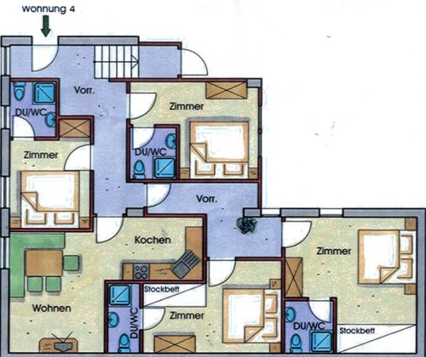 Appartement Nr. 4